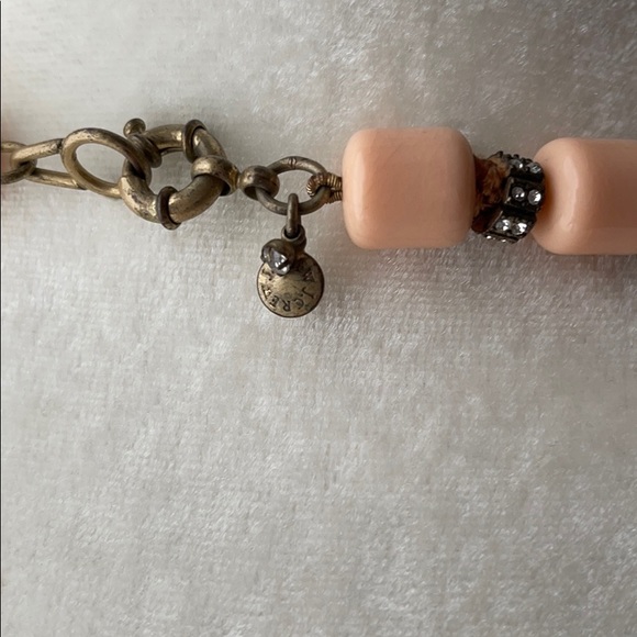 Like New J.Crew Blush Bead Necklace - Picture 7 of 7